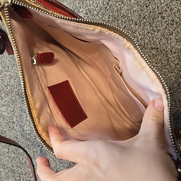 Vinyage Coach H1294-F18926 Crossbody Logo  Bag with Adjustable Strap - Picture 10 of 12